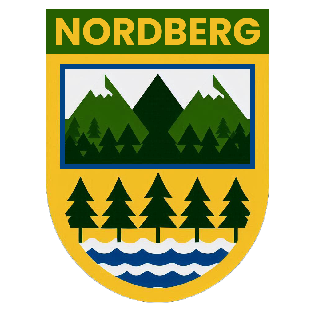 Nordberg coat of arms patch