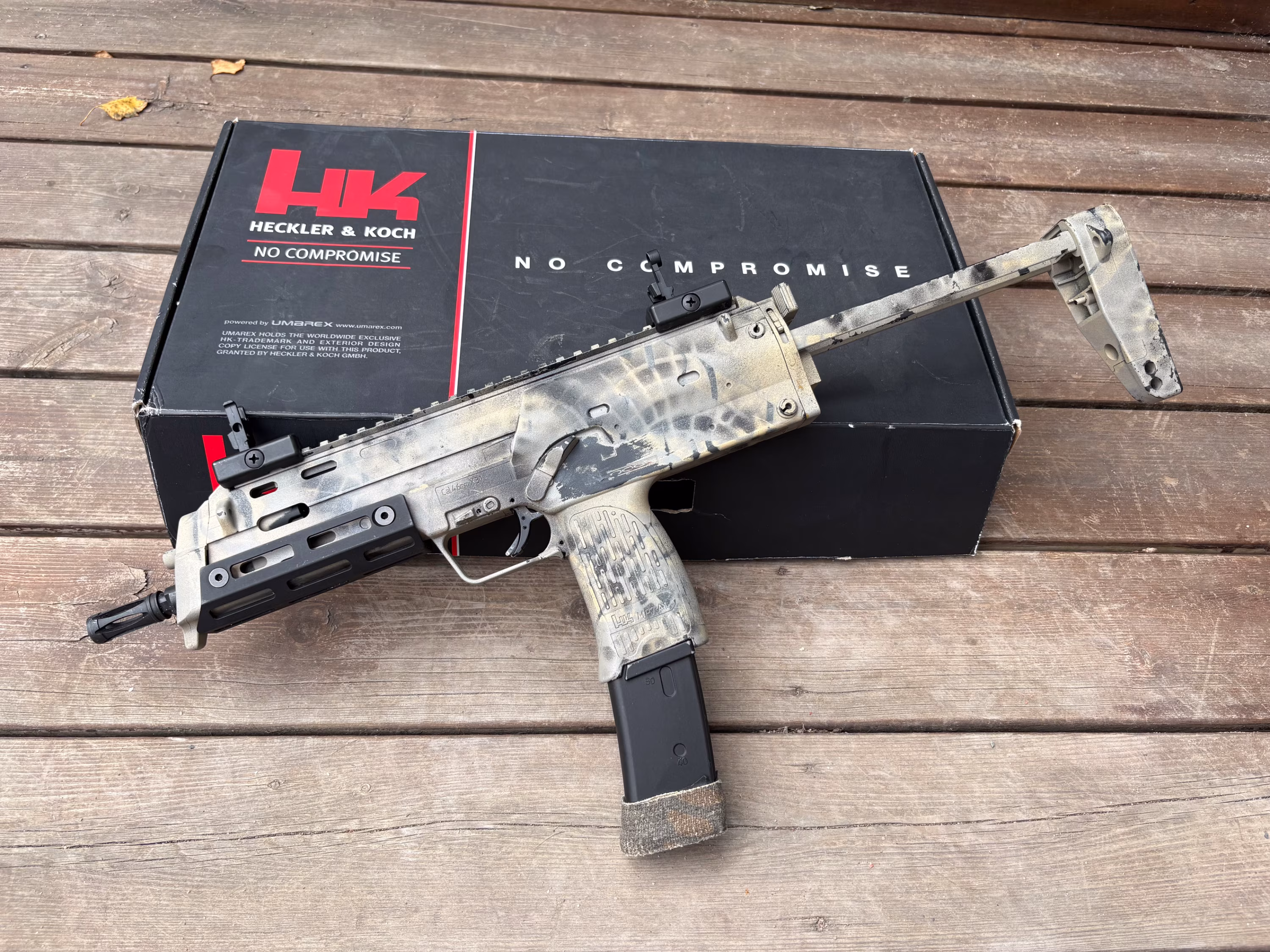 ”Projekti” Umarex mp7 gen2+ 5lipasta, hpa-adapteri