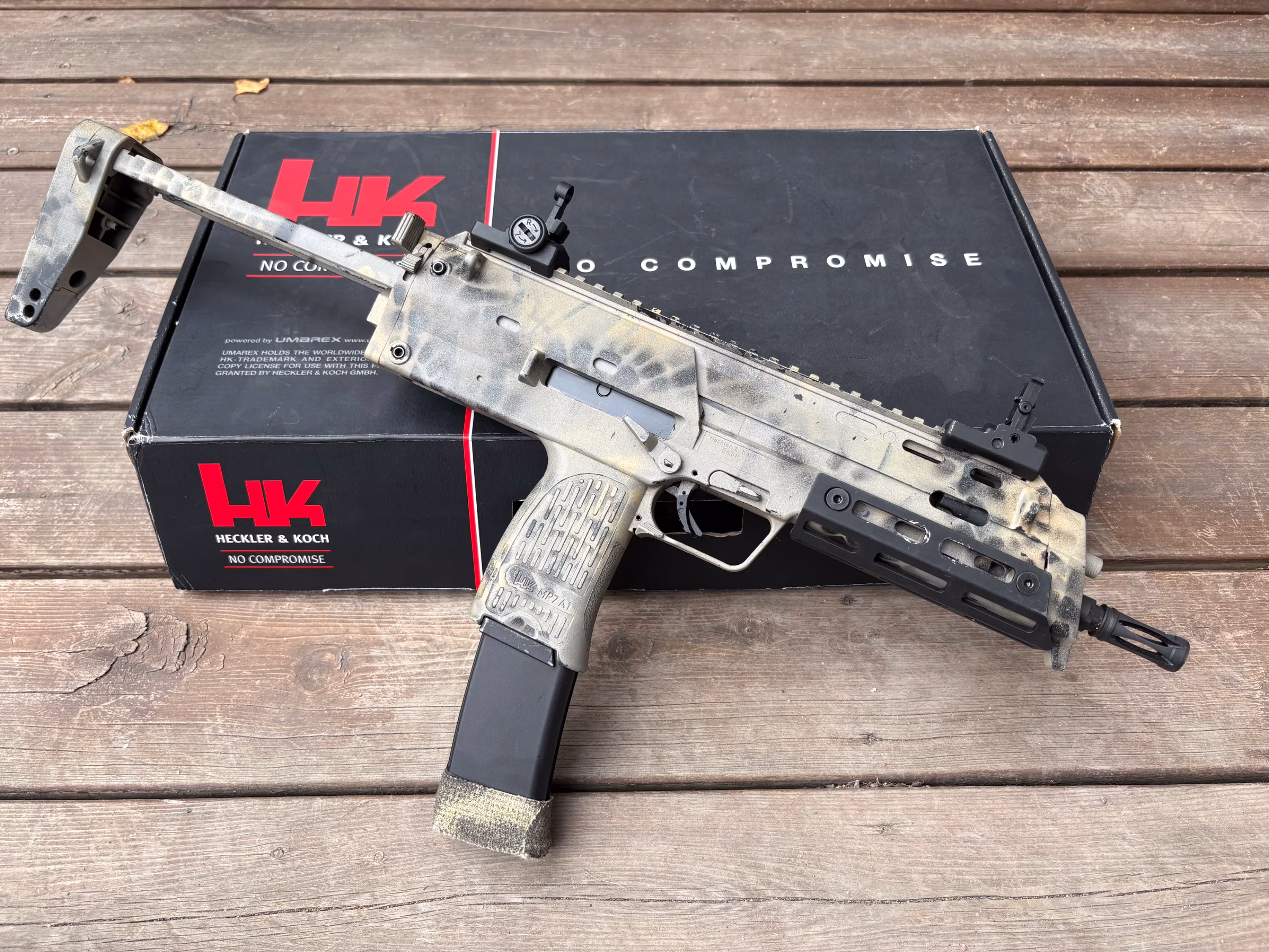 ”Projekti” Umarex mp7 gen2+ 5lipasta, hpa-adapteri